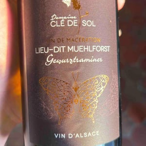 Gewurztraminer Macération Lieu-Dit Muehlforst - Domaine Clé de Sol - Jean & Simon Baltenweck & Yannick Mignot 