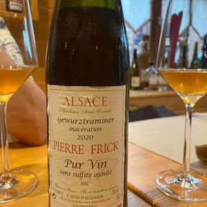 Gewurztraminer Macération Sec - Domaine Pierre Frick - Jean-Pierre, Chantal et Thomas Frick 