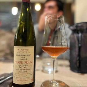 Gewurztraminer Macération Steinert - Domaine Pierre Frick - Jean-Pierre, Chantal et Thomas Frick 