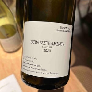Gewuztraminer Nature - Laurent Bannwarth - Stéphane Bannwarth 