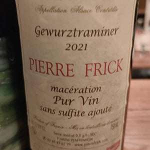 Gewurztraminer - Domaine Pierre Frick - jean-pierre-chantal-et-thomas-frick