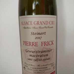 Gewurztraminer - Domaine Pierre Frick - Jean-Pierre, Chantal et Thomas Frick 