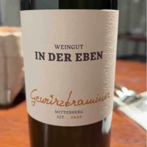 Gewürztraminer - Weingut In Der Eben - Urban Plattner 