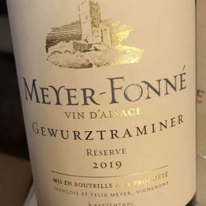 Gewurztraminer Réserve - Domaine Meyer-Fonné - Félix Meyer -2019