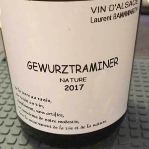 Laurent Bannwarth - Stéphane Bannwarth - Gewuztraminer Nature