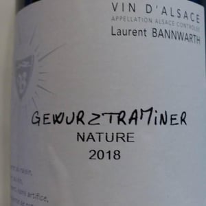 Gewuztraminer Nature - Laurent Bannwarth - stephane-bannwarth