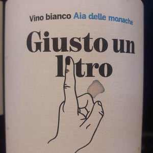 Giusto Un Litro Bianco - Aia delle Monache - Vittorio & Michele Verzillo 