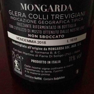 Mongarda - Bruno & Martino Tormena - Glera Colli Trevigiani Col Fondo