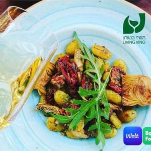 gnocchi with artichokes and pesto - Living Vino