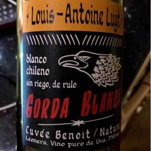 Gorda Blanca Cuvée Benoît - Agricola Luyt - Louis-Antoine Luyt 