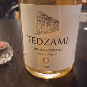 Goruli Mtsvane Pétillant Naturel - Tedzami Wines - giorgi-malatsidze-bk -2022