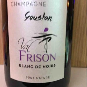 Goustan Brut Nature Blanc de Noirs - Val Frison - Thomas Demarne & Valérie Frison 
