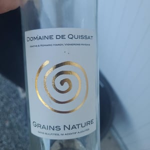 Grains Nature - Domaine de Quissat - Agathe et Romaric Delouvrié Hardy -2022