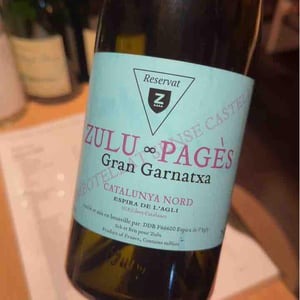 Gran Garnatxa - La Recerca / Zulu Wine - Jessica Albero & Laurent Pujol 