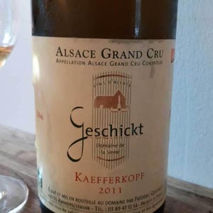 Grand Cru Kaefferkopf - Domaine Geschickt - Arnaud Geschickt & Aurélie Fayolle 