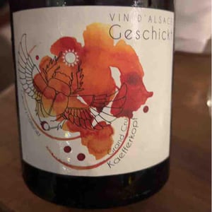 Domaine Geschickt - Arnaud Geschickt & Aurélie Fayolle - Grand Cru Kaefferkopf Macération