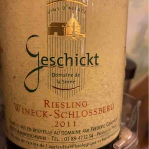 Grand Cru Kaefferkopf Riesling - Domaine Geschickt - arnaud-geschickt-aurelie-fayolle