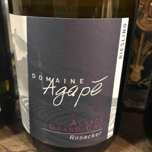 Grand Cru Rosacker - Agapé - Vincent SIpp 