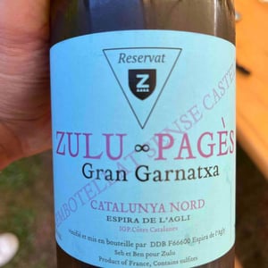 Gran Garnatxa - La Recerca / Zulu Wine - Jessica Albero & Laurent Pujol 