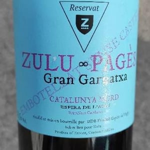 Gran Garnatxa - La Recerca / Zulu Wine - Jessica Albero & Laurent Pujol 