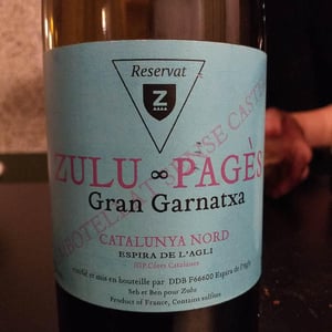 Gran Garnatxa - La Recerca / Zulu Wine - jessica-albero-laurent-pujol