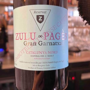 Gran Garnatxa - La Recerca / Zulu Wine - jessica-albero-laurent-pujol
