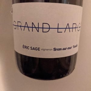 Grand Large (blanc) - Domaine Éric Sage - Éric Sage 