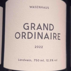 Grand ordinaire - Wasenhaus - Christoph Wolber & Alexander Götze -2022