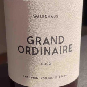 Grand ordinaire - Wasenhaus - Christoph Wolber & Alexander Götze -2022