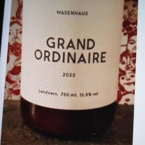Grand ordinaire - Wasenhaus - Christoph Wolber & Alexander Götze -2022