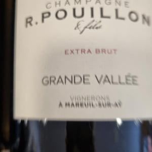 Grande Vallée - Champagne R. Pouillon & Fils - Fabrice Pouillon 