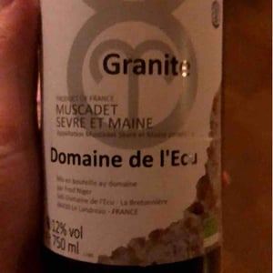 Domaine de L'Ecu - Claire & Fred NIGER - Granite