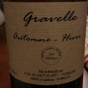 Gravelle - Le Haut Planty - Alain & Christian Couillaud 