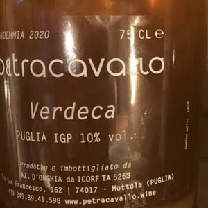 Verdeca - Vini Petracavallo - vito-donghia