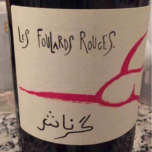 Les Foulards Rouges - Jean-Francois Nicq - Grenache - أسود