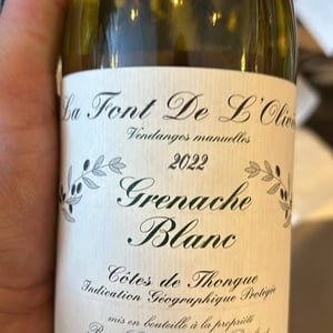 Grenache Blanc - Ambyth Estate - Phillip Hart 