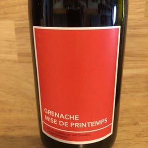 Grenache Mise De Printemps - Mas Coutelou - Jean-François Coutelou 