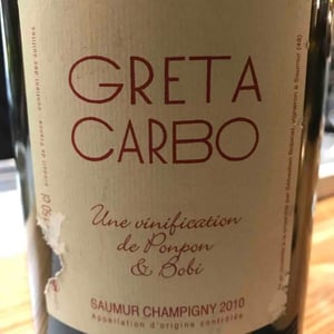 Greta Carbo - Domaine Calvez-Bobinet - Sébastien Bobinet & Emeline Calvez 