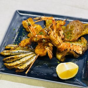 Grigliata Mista Di Pesce Con Panatura Aromatica - Raggiazzurro - 702191