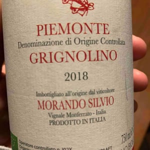Azienda Agricola Silvio Morando - Silvio Morando - Grignolino del Monferrato Casalese