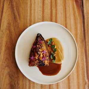 Grilled Hispi Cabbage, Chickpea, Massa De Pimentão - Austa - 693172