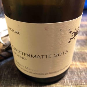 Domaine Julien Meyer - Patrick Meyer - Grittermatte - Riesling