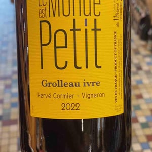 Grolleau ivre - Le Monde est Petit - Arnaud Legros & Hervé Cormier -2021