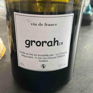 Grorah - Le Gros - laurent-billard -2019