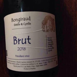 Brut R - Francuska Vinarija - Estelle & Cyrille Bongiraud 