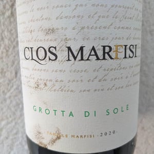 Grotta Di Sole - Clos Marfisi - Julie & Mathieu Marfisi 