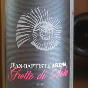 Grotte Di Sole - Domaine Jean-Baptiste Arena - Jean-Baptiste Arena 