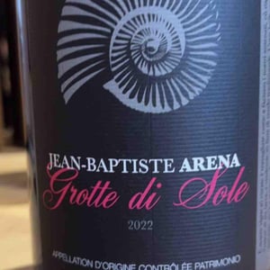 Grotte Di Sole - Domaine Jean-Baptiste Arena - jean-baptiste-arena