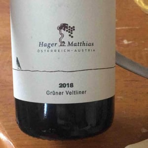 Grüner Veltliner Pet Nat - Matthias Hager - Matthias Hager 