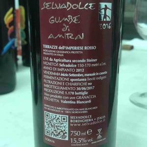 Gumbe Di Amirai - Tenuta Selvadolce - aris-blancardi